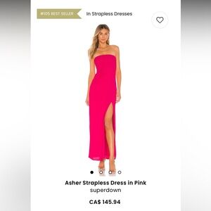 Super down evening maxi dress